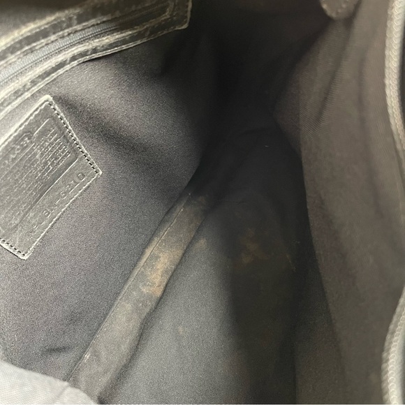 Coach Black Neoprene Tote - Picture 3 of 4